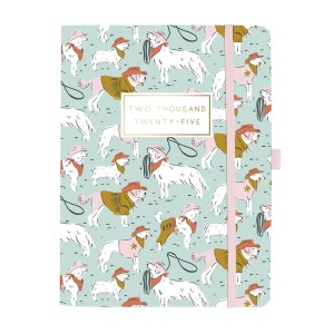 Western Dogs | 2025 6 x 8 Inch Soft Cover Planner